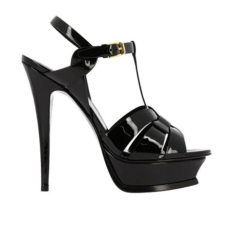 ysl tribute shoes black|ysl heels copy.